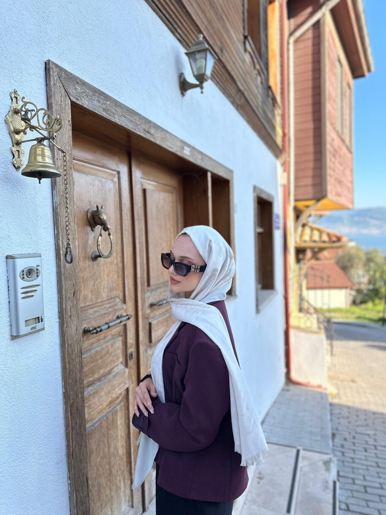 Coach İthal Pamuk Yün İpek - Krema - Görsel 2