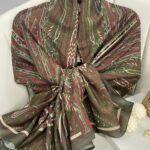 Etro Pamuk İpek Şal 52340 - Fıstık