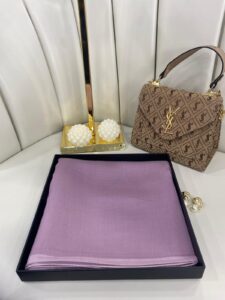 Modal Pamuk İpek Şal 55451 -Mor