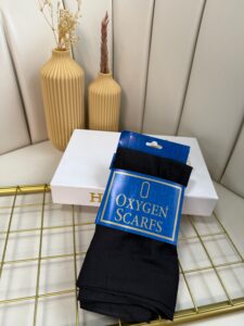 Oxygen His Serisi Pamuk Şal - Siyah