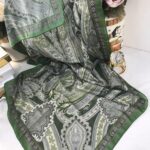 Etro Pamuk İpek Şal -987654 Yeşil