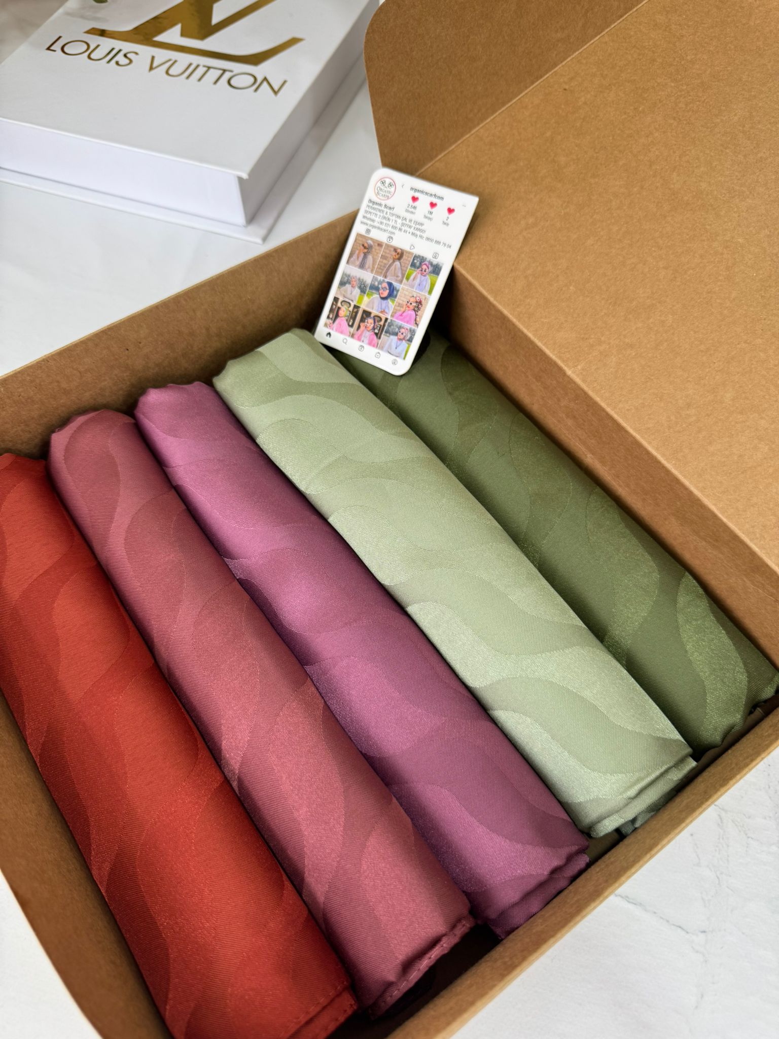 Çok İstenen 5'Li Su Yolu Desen Pamuk Jakar Şal