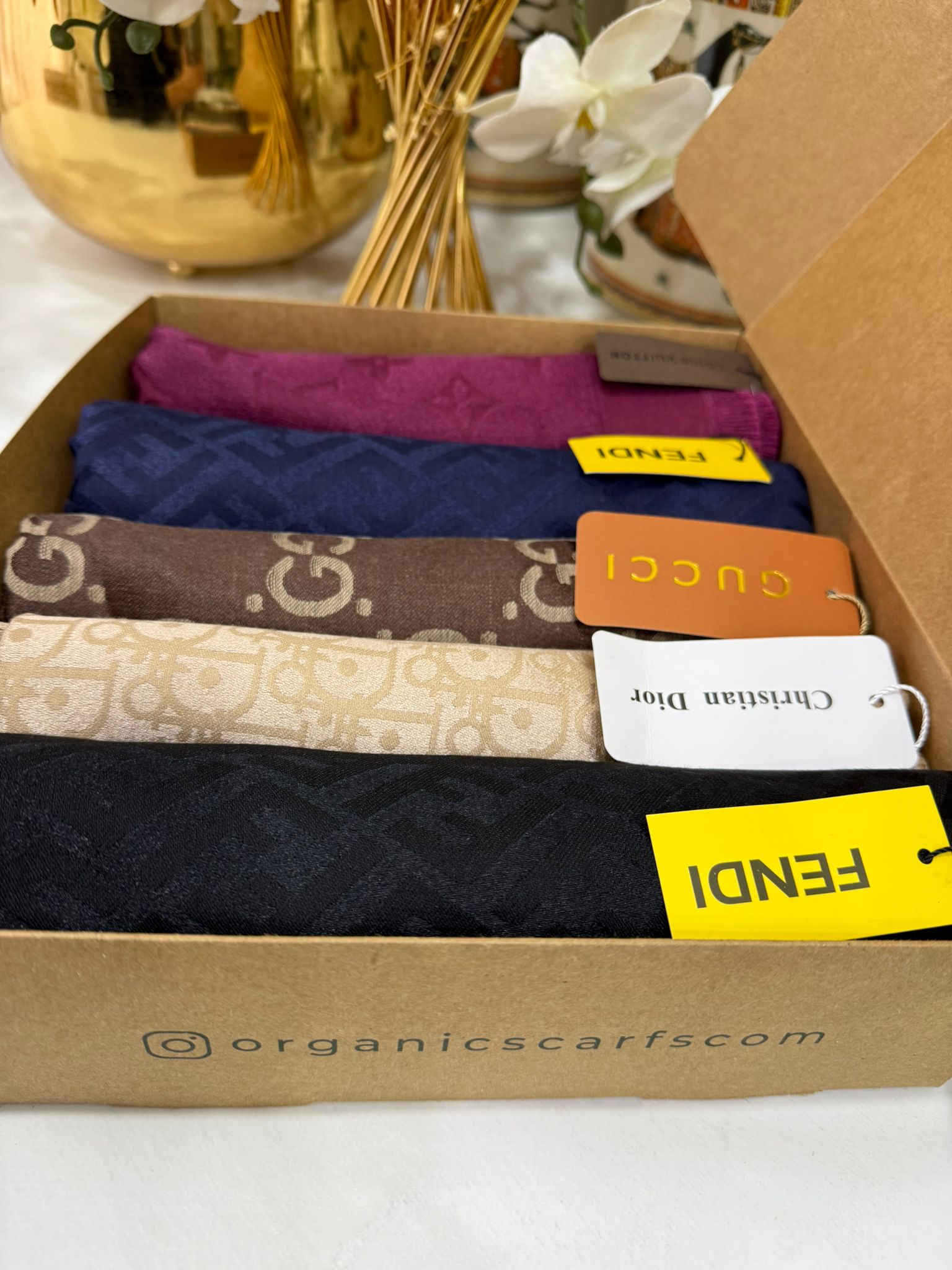 En Çok Satan 5'li Set İthal Pamuk yün İpek Şal - Görsel 2