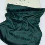 Kazayağı Desen İpeksi Jakar Şal-75312-Yeşil