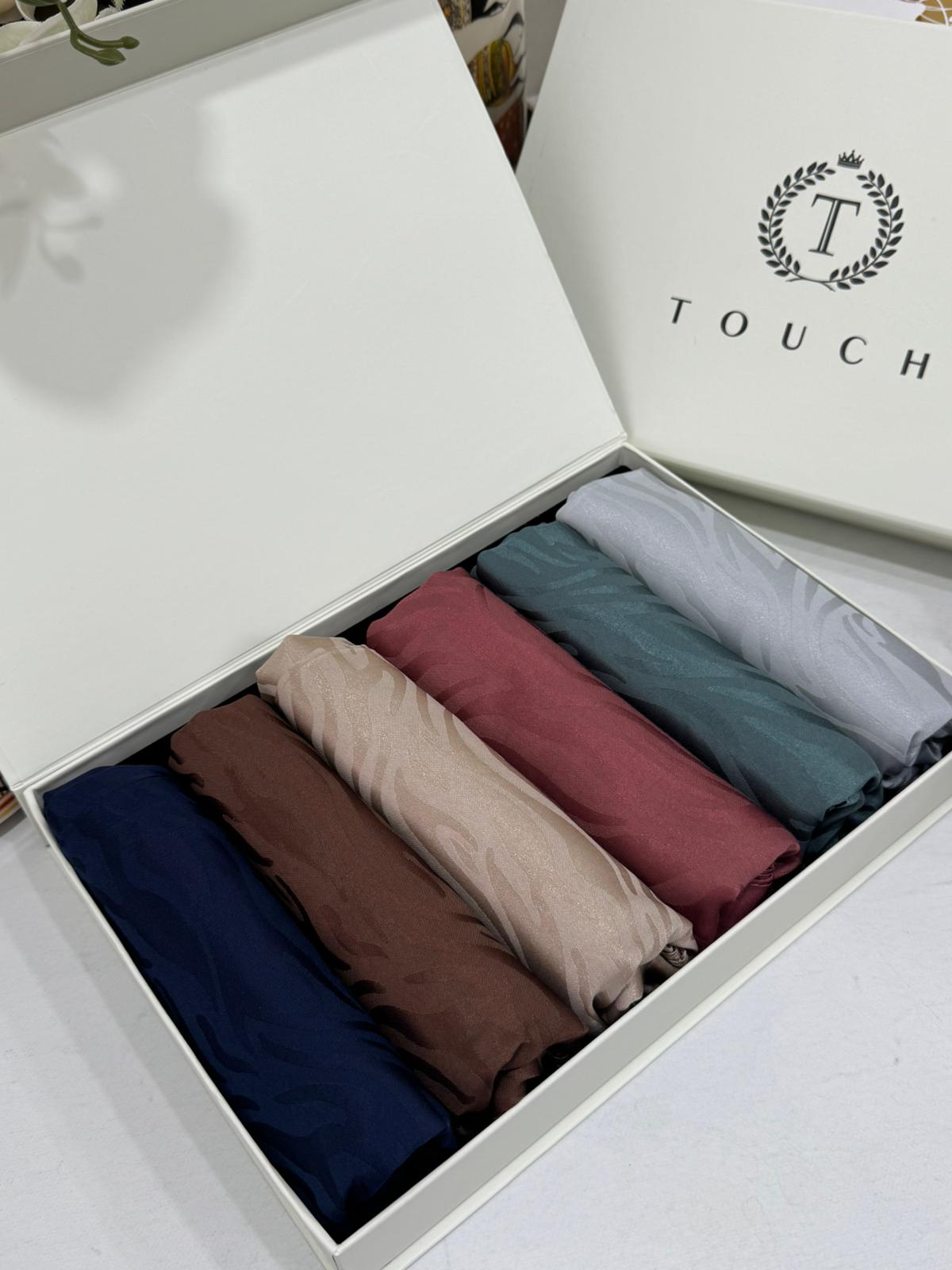 En Çok Satan 6'Lı Zebra Desen Jakar Şal