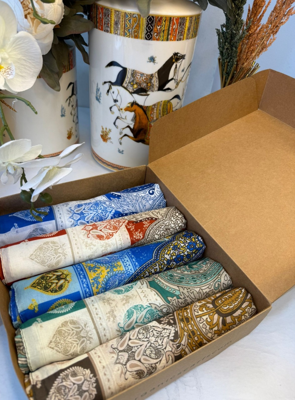 En Çok Satan 5'li Set Pamuk İpek Şal