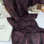 Touch İthal Pamuk İpek Şal 63454 - Bordo