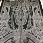 Etro Pamuk İpek Şal -987654 gri siyah