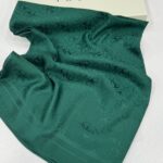 Guess Desen İpeksi Jakar Şal-75896-Yeşil