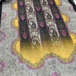 Etro Desen Pamuk İpek Şal 49733 - Soft Siyah