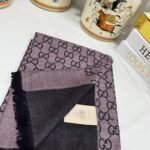 İTHAL A+++ Yün İpek Çift Taraflı Marka Şal 87452 - Vizon