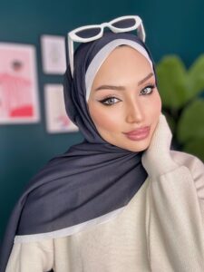 Modal Pamuk İpek Şal 55451 - Siyah