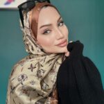 LV Desenli İthal Vual İpek-  Çikolata