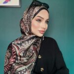 İTHAL ETRO DESEN NEW VUAL İPEK ŞAL 44344 - Vişne