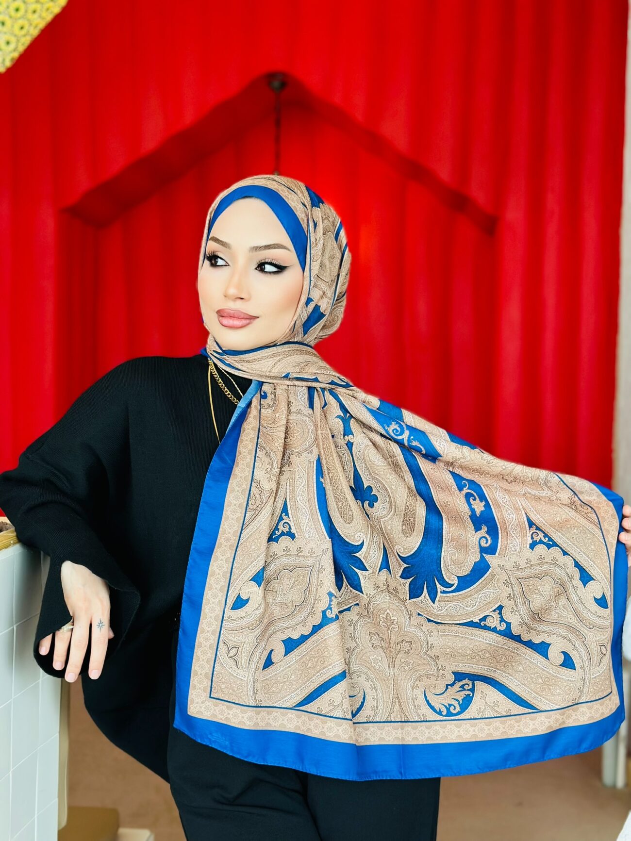 Etro Pamuk İpek Şal -987654 saks