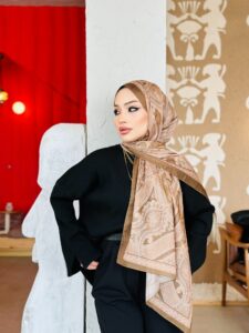 Etro Pamuk İpek Şal -987654 Açık kahve