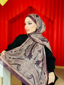 Etro Pamuk İpek Şal -987654 Erik Çürüğü