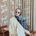 Burberry Çift Taraflı İthal Vual İpel Şal 78631 -  Petrol - Siyah