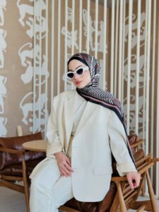 Burberry Çift Taraflı İthal Vual İpel Şal 78631 -  k.vizon-Siyah