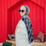 Burberry Çift Taraflı İthal Vual İpel Şal 78631 -  Siyah - Ekru