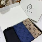 En Çok Satan 3'Lü G Desen Çift Taraflı Kaşmir İpek Şal