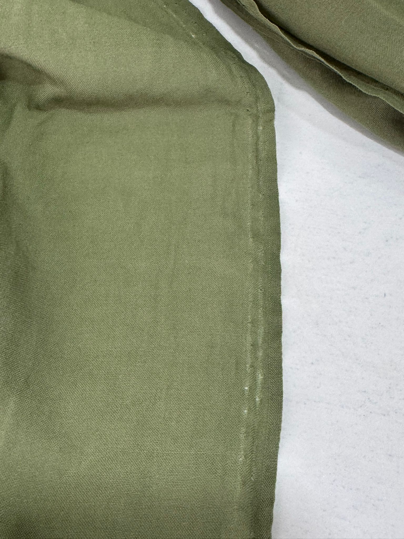 Rami Pamuk Şal  741074 -  Haki Yeşil - Görsel 3