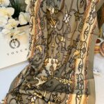 Touch İthal İberya Işığı Pamuk İpek Şal 63455 - Camel