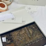 Touch İthal Etnik Desen Pamuk İpek Şal -35330 - Kahve