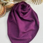 Organic Bambu Eşarp -  Şarabi