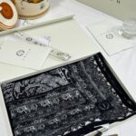 Touch İthal Etnik Desen Yün İpek Şal- 20450 - Siyah