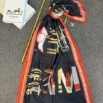 hermes pamuk soft şal - 32014 Siyah-Bordo