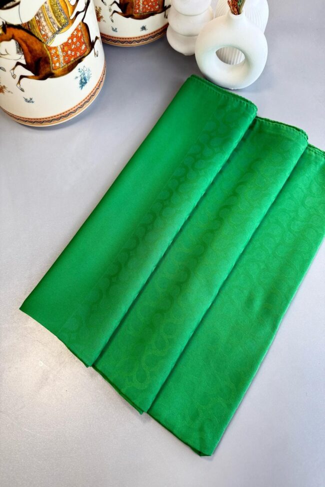 Bloom Desen Pamuk İpeksi Jakar Şal - Benetton