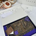 Touch İthal Etnik Desen Pamuk İpek Şal -35330 - Mor