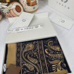 Touch İthal Etnik Desen Pamuk İpek Şal- 99770 -  Camel