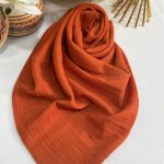 Organic Bambu Eşarp -  A.Kiremit