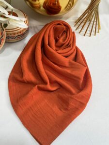 Organic Bambu Eşarp -  A.Kiremit