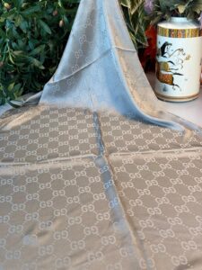 G Desen Pamuk İpeksi Jakar Şal 908204 - Gri