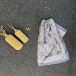 Lv Kemer Desen Pamuk Soft Şal 31230 - Açık Gri