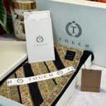 Touch New İthal Pamuk İpek Şal - 55780 - Siyah Oring