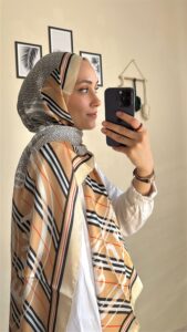 Burberry Monogram Pamuk Soft Şal 64303 - Bej