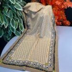 Fendi Monogram Pamuk Soft Şal 64302 - Yağ Yeşili