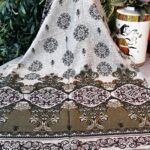 Hint Etro Desenli Pamuk Soft Şal - 658960 - Yaprak Yeşili