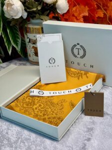 Touch İthal Pamuk İpek Şal  - 415420 Gold