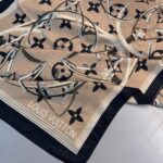 Lv Kemer Desen Pamuk Soft Şal 31230 - Camel