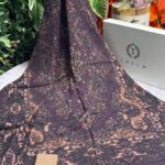 Touch İthal Etnik Desen Pamuk İpek Şal 63456 - Kiraz