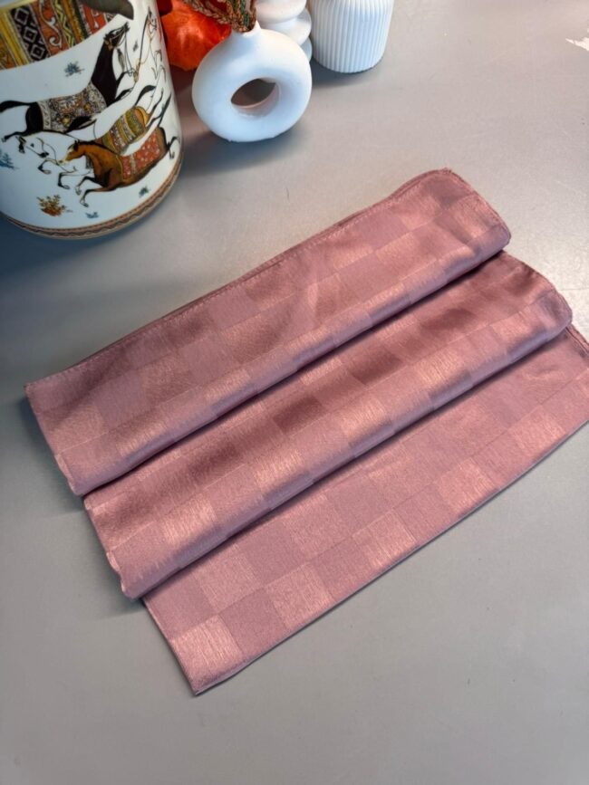 Dama Desen Jakar Şal - Pembe