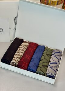 En Çok Satan 6'Lı Çift Renk Kaşmir İpek Şal