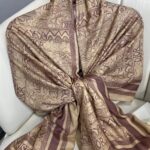 Dior Monogram Pamuk Soft Şal 86021 - Mocha