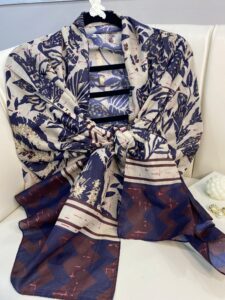 Etnik Desenli  Etro Pamuk Soft Şal - 893250 - Erik Bordo