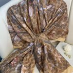 Gucci Çiçek Desen Pamuk Soft Şal 65355 - Cappuccino